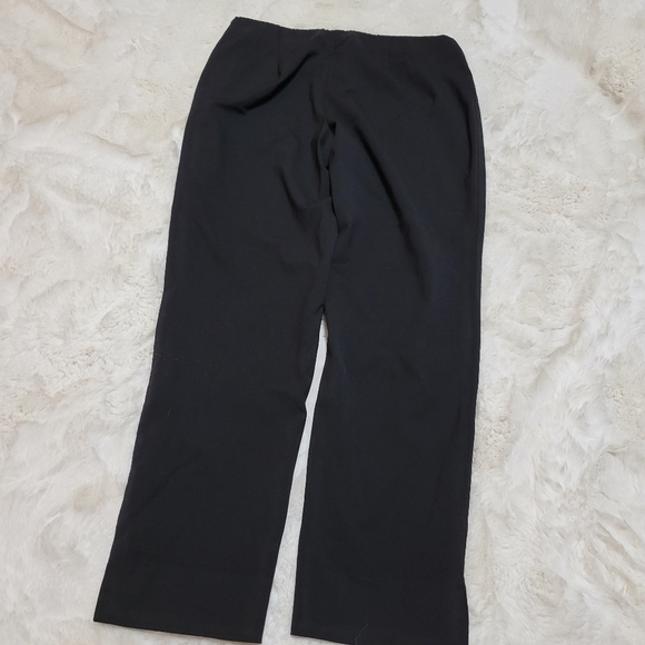 Lafayette 148 Stanton Slim Ankle Pant Black Wool Blend Size 6 Dress Pants Slacks - Picture 7 of 8